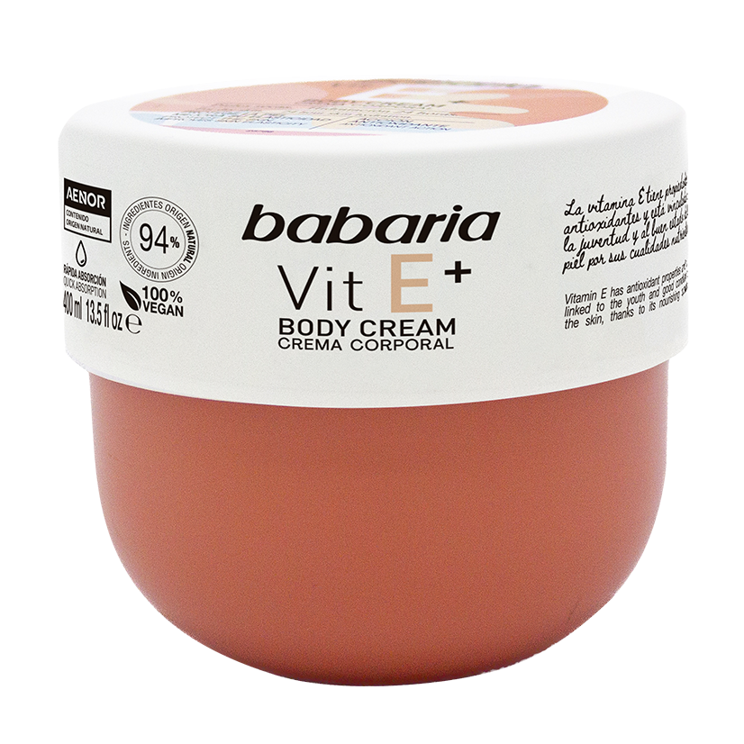 Crema de corp cu vitamina E, 400 ml, Babaria
