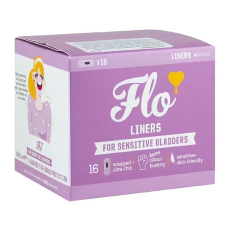 Absorbante zilnice cu carbune activ pentru incontinenta urinara redusa, 16 bucati, Flo 689569