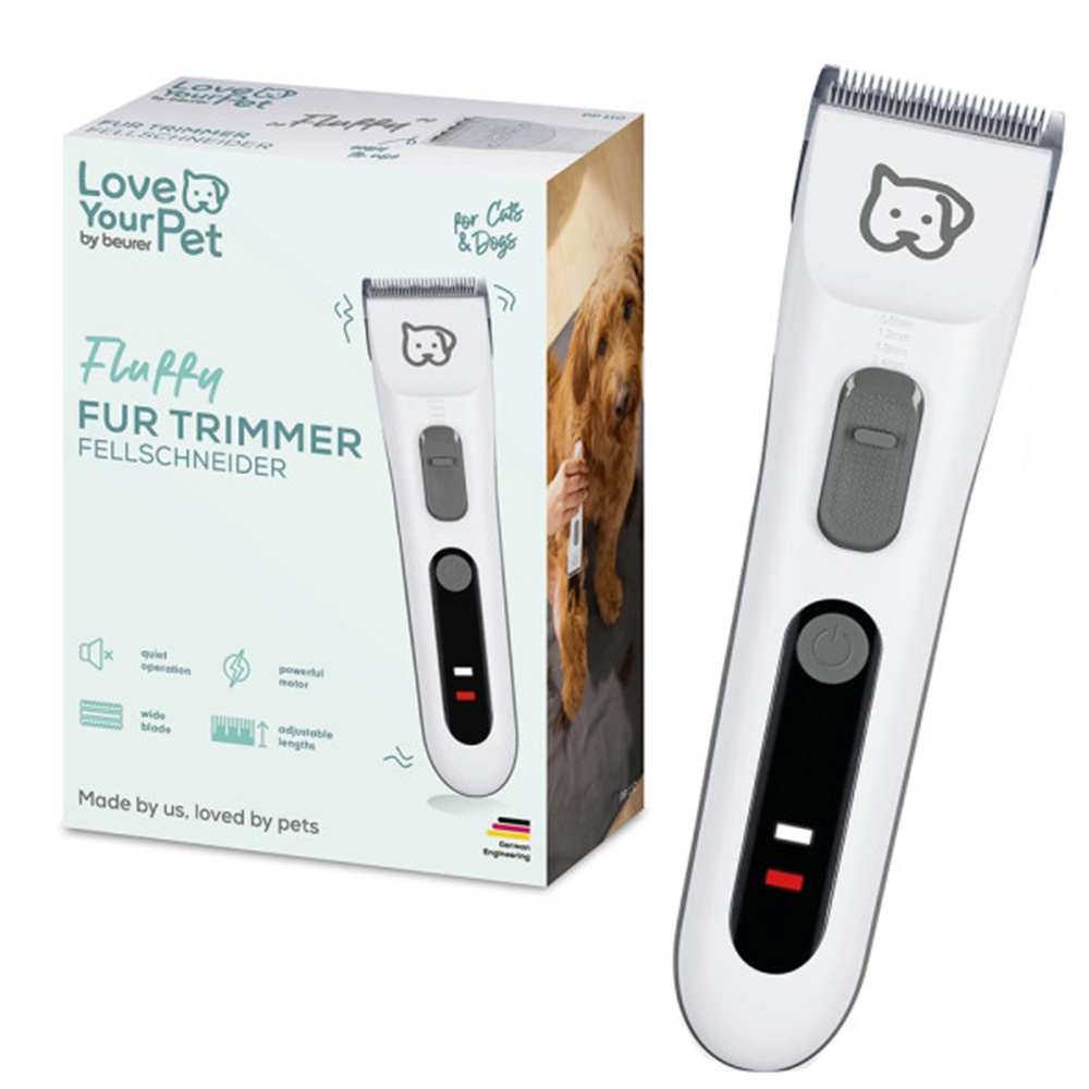 Aparat de tuns blana pentru caini si pisici PP 110 Love Your Pet, 1 bucata, Beurer