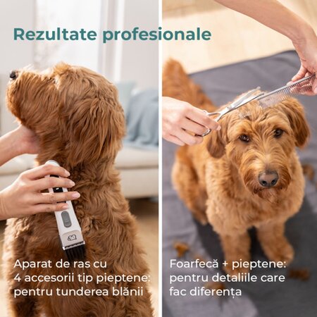 Aparat de tuns blana pentru caini si pisici PP 110 Love Your Pet, 1 bucata, Beurer 689578