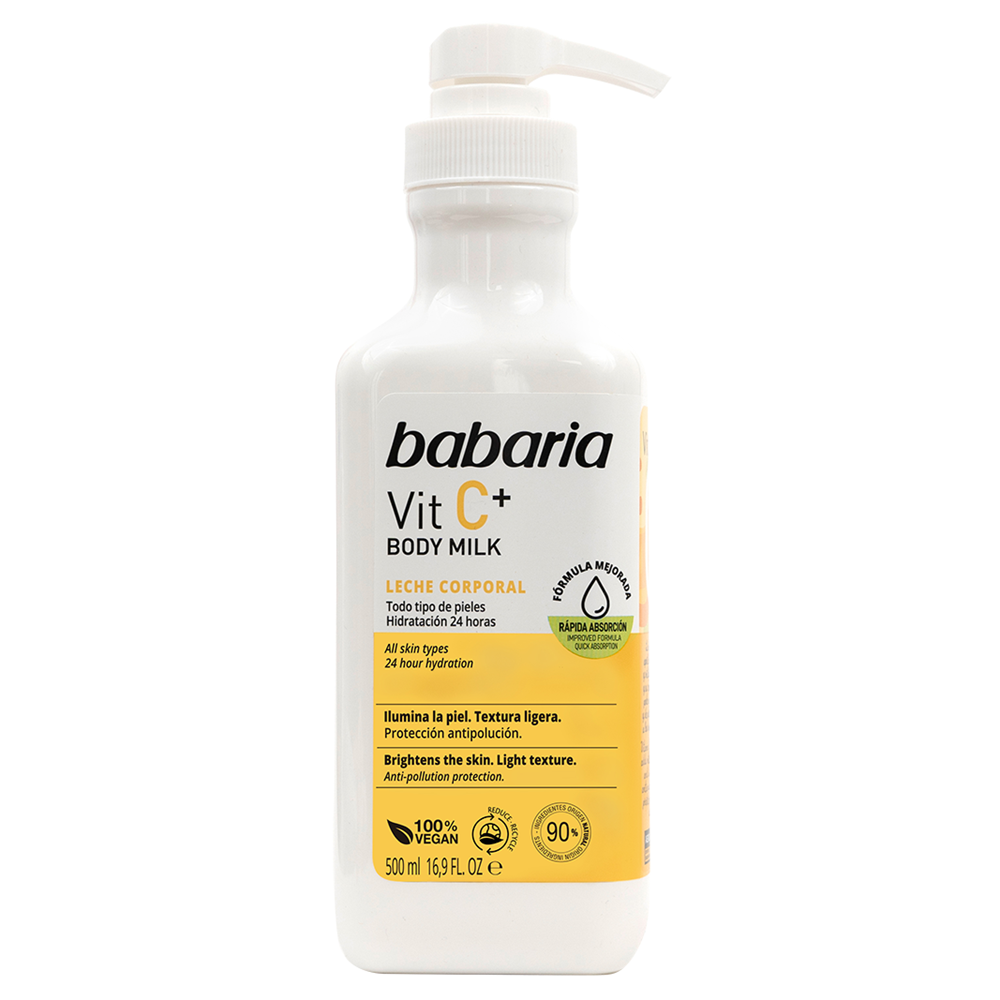 Lapte de corp cu vitamina C, 500 ml, Babaria