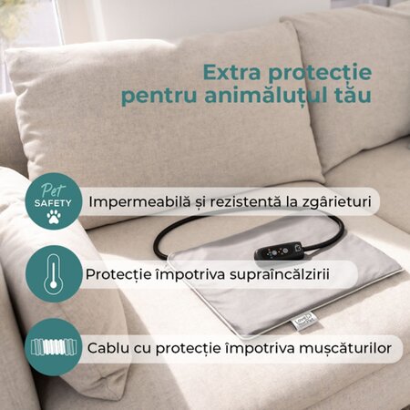Perna electrica cu incalzire pentru caini si pisici PP 210 Love Your Pet, 1 bucata, Beurer 689607