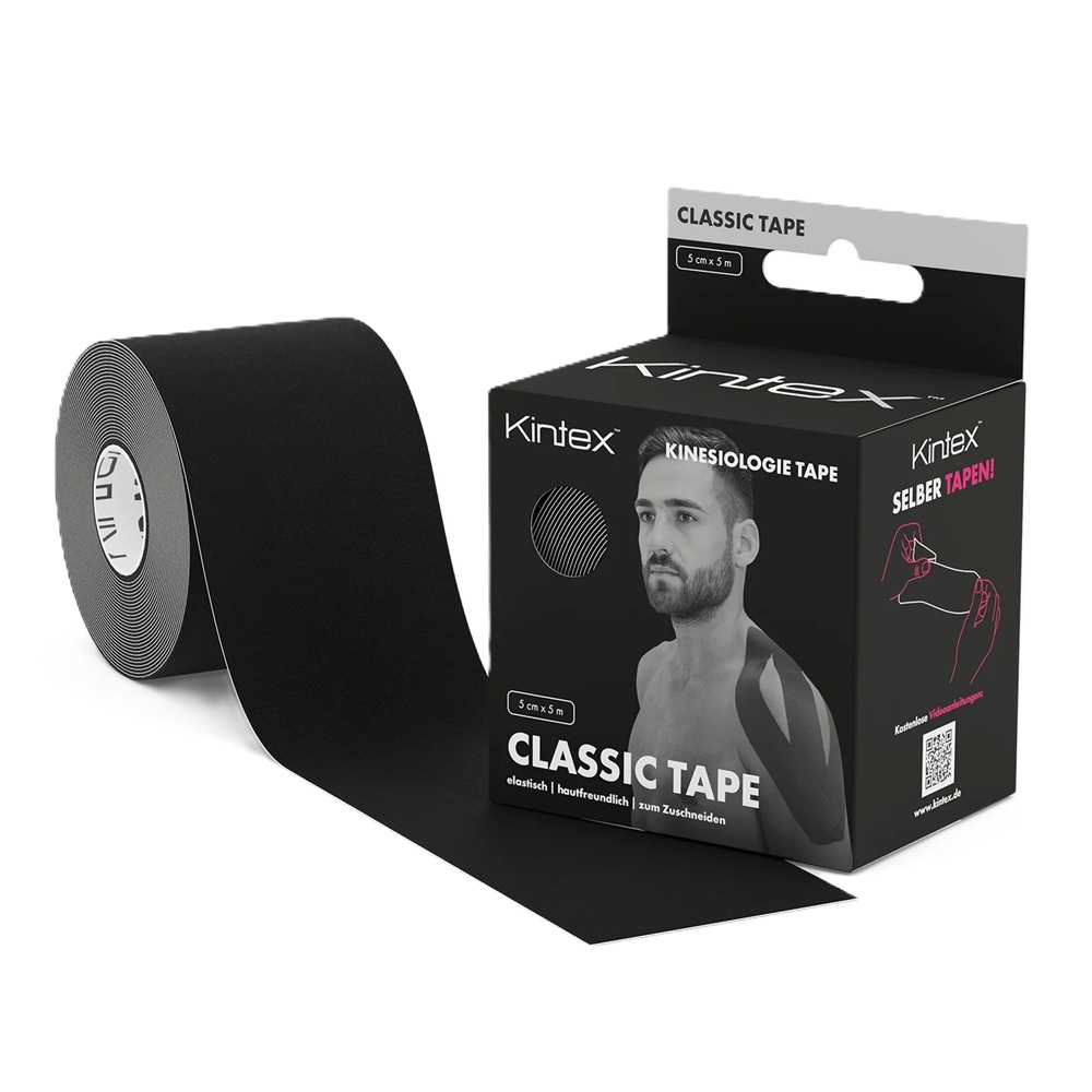 Banda kinesiologica kinesiologica Classic Tape, 5 cm x 5 m, 1 bucata, Kintex