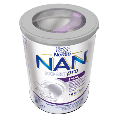 Lapte praf pentru bebelusi Nan Rxpert Pro HA, 800 g, Nestle 689646