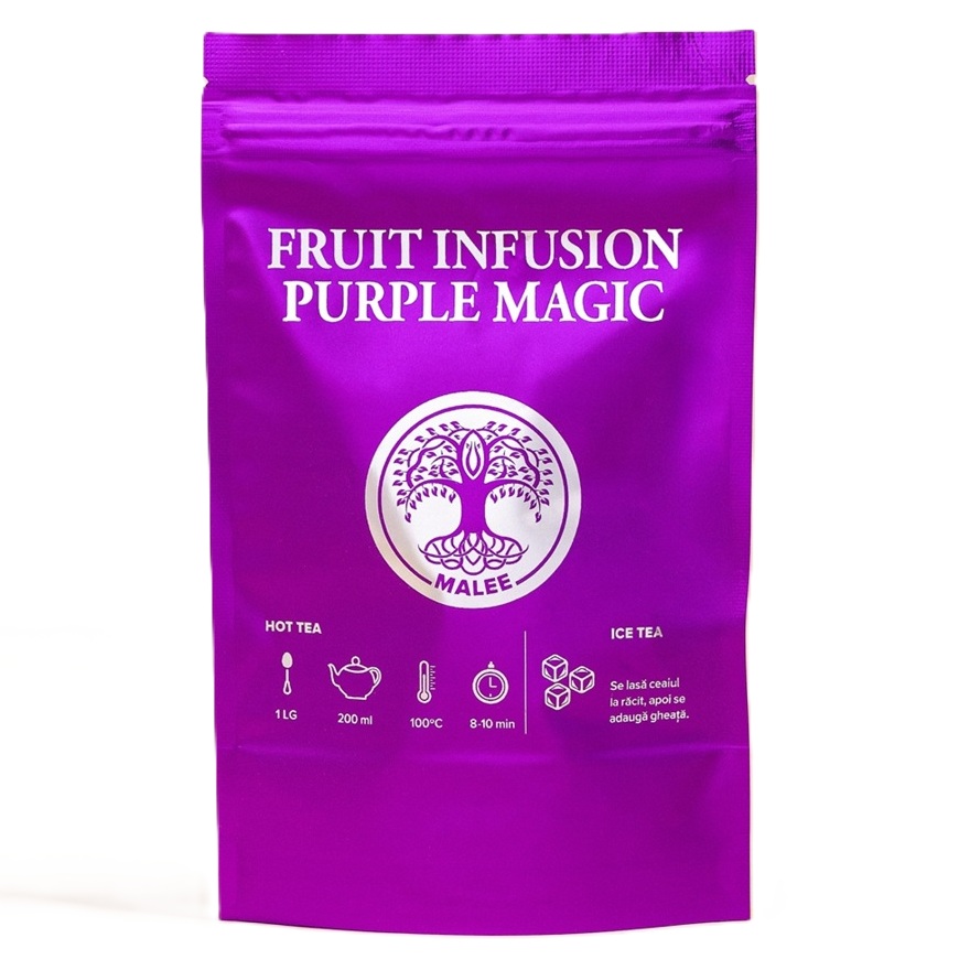 Ceai de fructe Purple Magic, 50 g, Malee