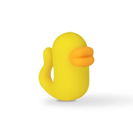 Vibrator mini pentru deget Naughty Duck, 1 bucata, Ammicco 690832