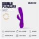 Vibrator cu functie de incalzire Double Pleasure, 1 bucata, Ammicco 690409