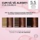 Vopsea de par cu acid hialuronic Excellence Color Creme 5.5 Saten Deschis Acaju, 192 ml, Loreal 689723