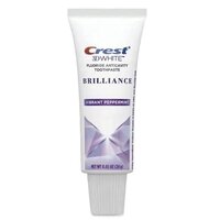Pasta de dinti pentru albire Brilliance Vibrant Peppermint Whitening, 24 g, Crest