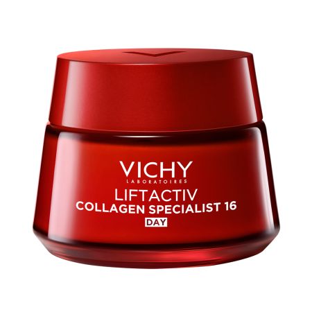 Trusa Crema de zi Liftactiv Collagen Specialist 16, 50 ml + Fluid cu SPF 50+ Capital Soleil, 15 ml + Sampon anti-matreata Dercos, 50 ml, Vichy 689973
