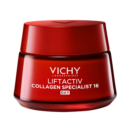Trusa Crema de zi Liftactiv Collagen Specialist 16, 50 ml + Fluid cu SPF 50+ Capital Soleil, 15 ml + Sampon anti-matreata Dercos, 50 ml, Vichy 689973