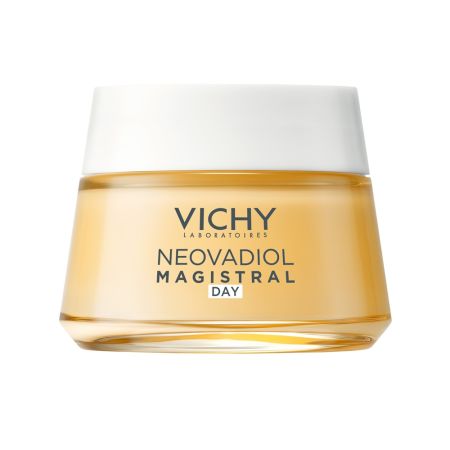 Trusa Balsam de zi hranitor cu efect de fermitate Neovadiol Magistral, 50 ml + Fluid cu SPF 50+ Capital Soleil, 15 ml + Sampon anti-matreata Dercos, 50 ml, Vichy 689983