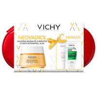 Trusa Balsam de zi hranitor Neovadiol Magistral, 50 ml + Fluid cu SPF 50+ Capital Soleil, 15 ml + Sampon anti-matreata Dercos, 50 ml, Vichy