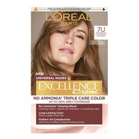 Vopsea de par fara amoniac Excellence Universal 7U Blonde, 192 ml, Loreal