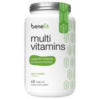 Multivitamine si minerale Health Series, 60 tablete, Benefit Nutrition
