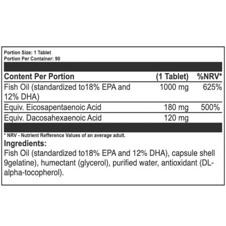 Omega 3 Health Series, 1000 mg, 90 capsule, Benefit Nutrition 690324
