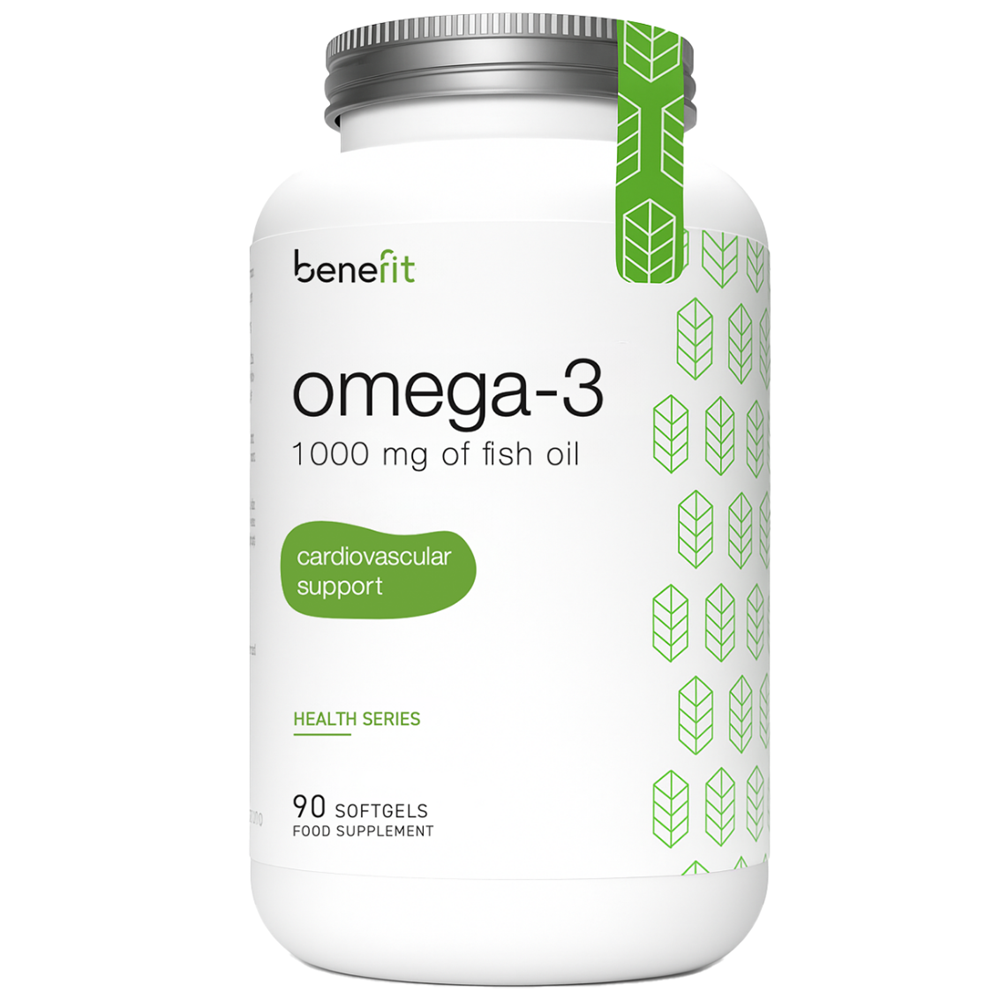 Omega 3 Health Series, 1000 mg, 90 capsule, Benefit Nutrition