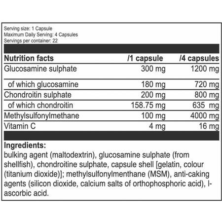 Joint Plus Black Series, 90 tablete, Benefit Nutrition 690368