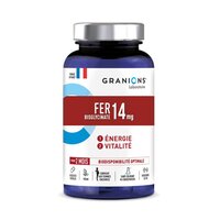 Fier bisglicinat, 60 capsule vegetale, Granions