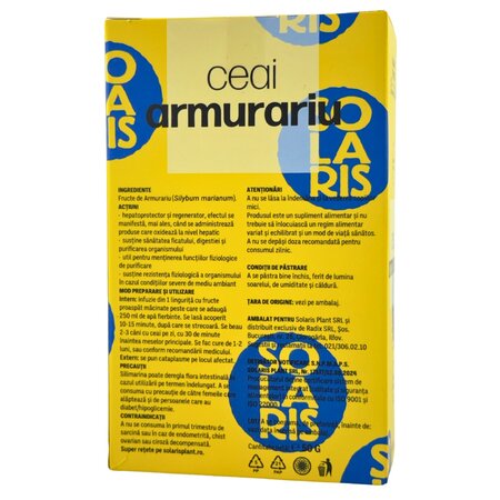 Ceai de armurariu Therapy, 50 grame, Solaris 690615