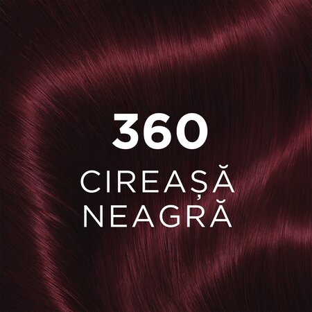 Vopsea de par fara amoniac Casting Creme Gloss 360 Cireasa Neagra, 180 ml, Loreal 692450