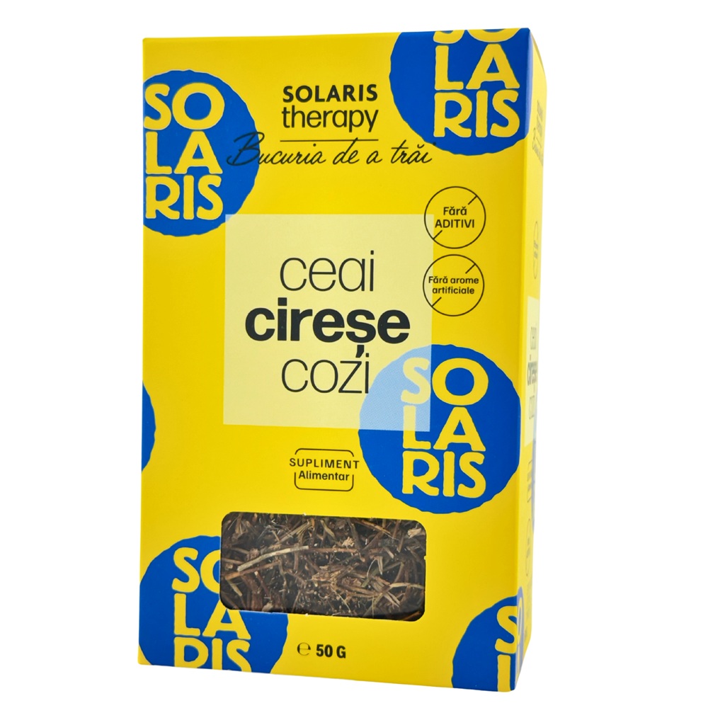 Ceai de cozi de cirese Therapy, 50 grame, Solaris