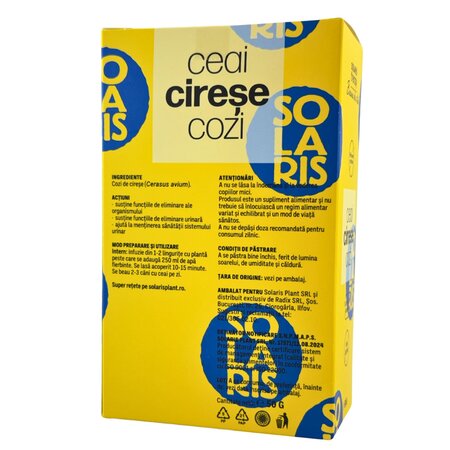 Ceai de cozi de cirese Therapy, 50 grame, Solaris 690660