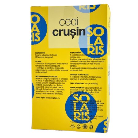 Ceai de crusin Therapy, 50 grame, Solaris 690662