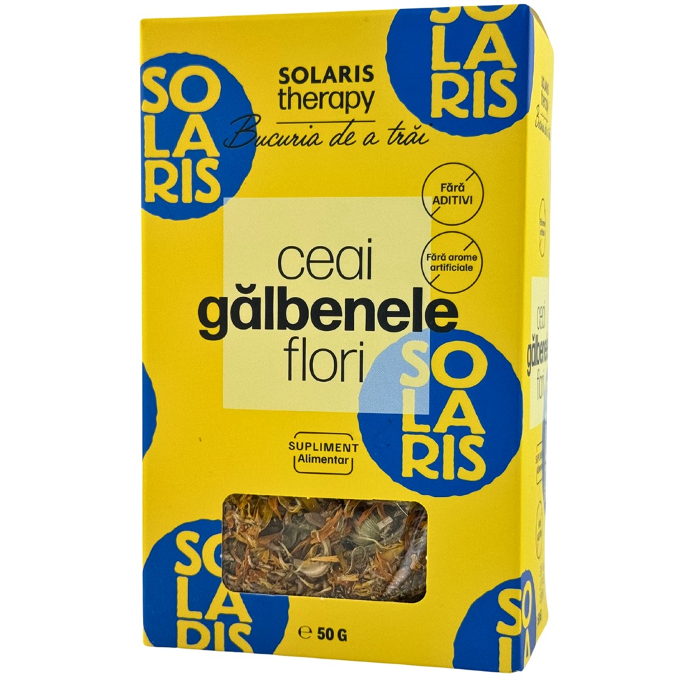 Ceai de galbenele flori, 50 grame, Solaris