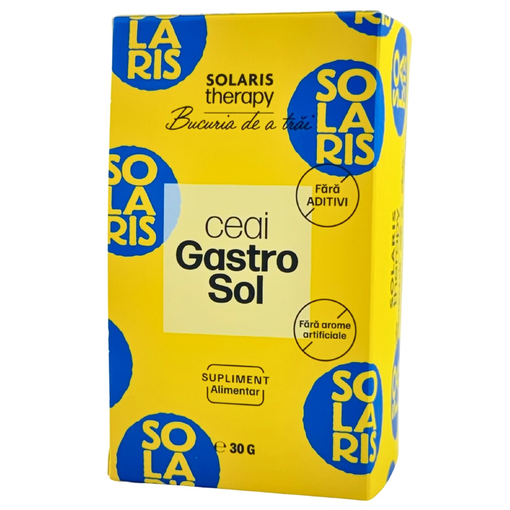 Ceai Gastrosol Therapy, 20 plicuri, Solaris