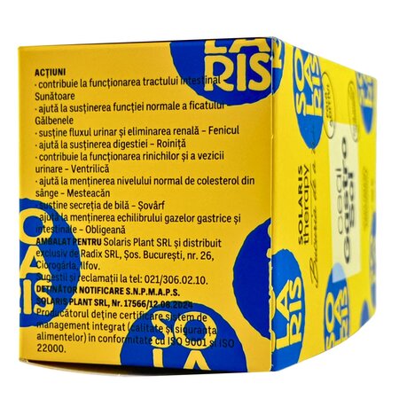 Ceai Gastrosol Therapy, 20 plicuri, Solaris 690747
