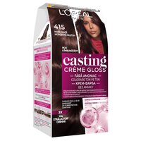 Vopsea de par fara amoniac Casting Creme Gloss 415 Maro Glace, 180 ml, Loreal