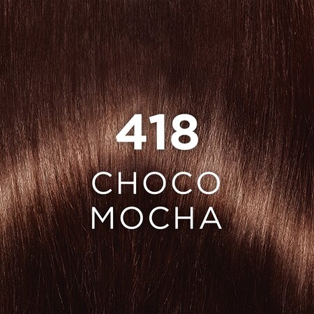 Vopsea de par fara amoniac Casting Creme Gloss 418 Choco Mocha, 180 ml, Loreal 692485