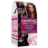 Vopsea de par fara amoniac Casting Creme Gloss 515 Ciocolatiu, 180 ml, Loreal