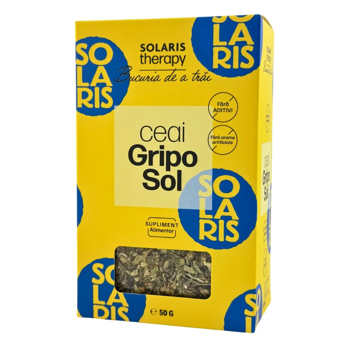 Ceai Griposol Therapy, 50 grame, Solaris