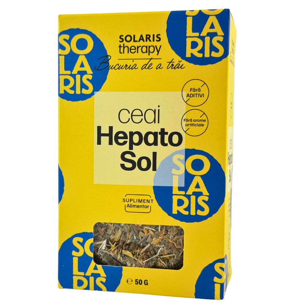 Ceai Hepatosol Therapy, 50 grame, Solaris