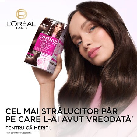 Vopsea de par fara amoniac Casting Creme Gloss 801 Blond Satin, 180 ml, Loreal 692583