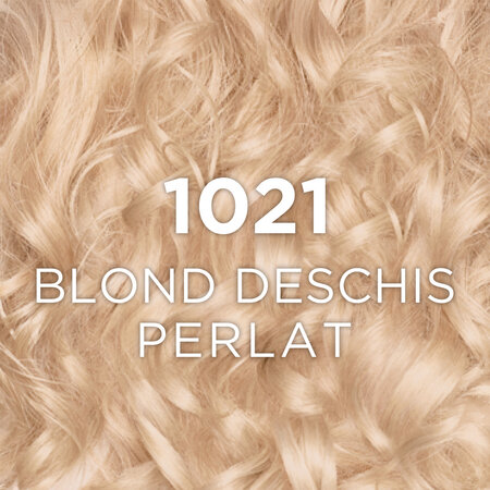 Vopsea de par fara amoniac Casting Creme Gloss 1021 Blond Deschis Perla, 180 ml, Loreal 692607