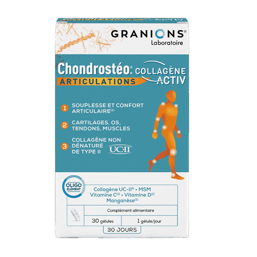 Chondrosteo+ Active, 30 capsule, Granions