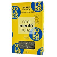 Ceai de menta frunze, 50 grame, Solaris
