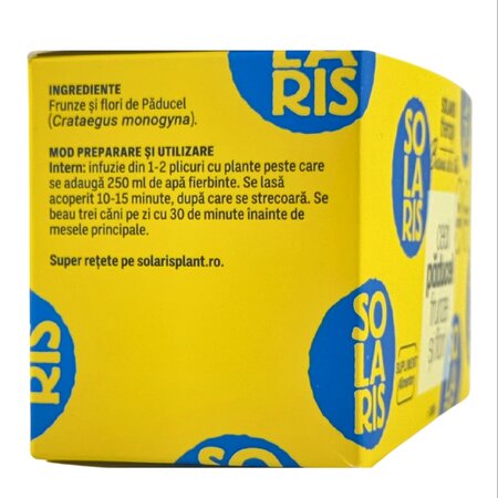 Ceai de paducel frunze si flori Therapy, 20 plicuri, Solaris 691047