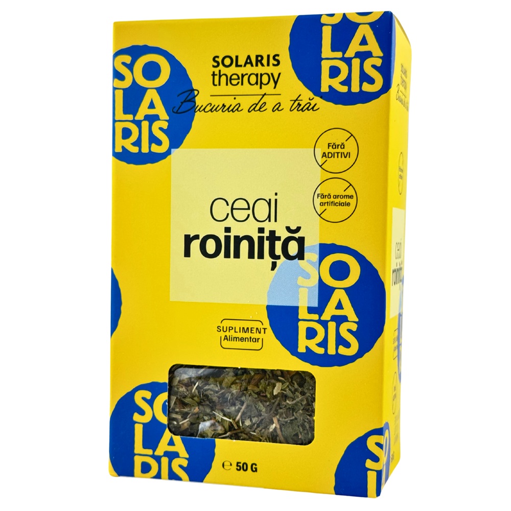 Ceai de roinita, 50 grame, Solaris