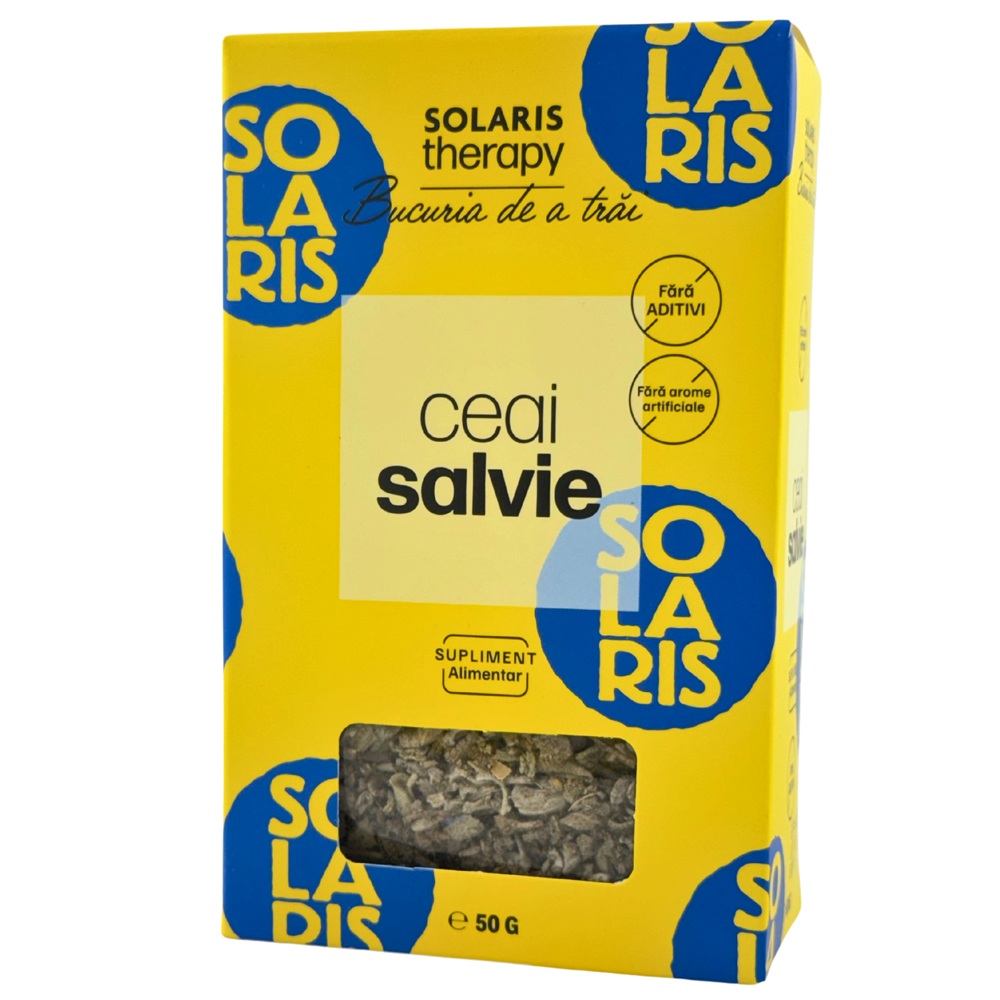 Ceai de salvie, 50 grame, Solaris