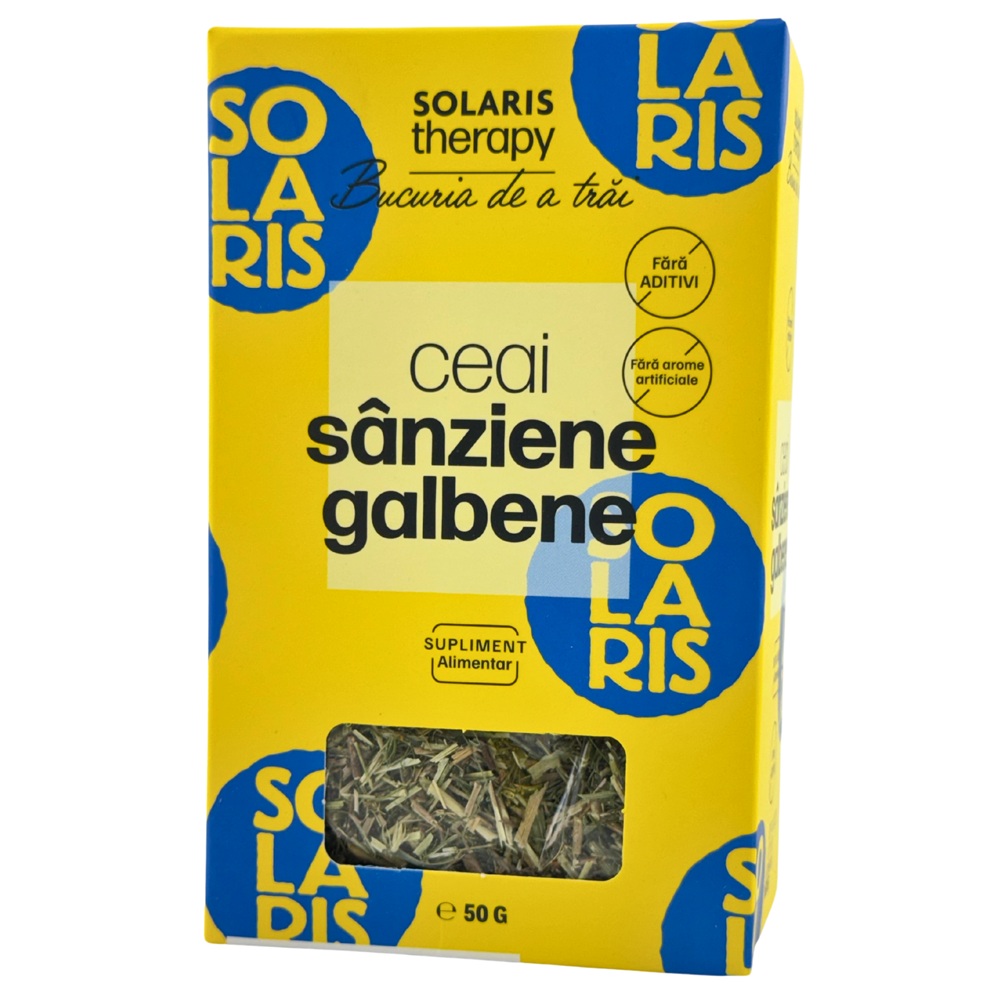Ceai de sanziene galbene Therapy, 50 grame, Solaris