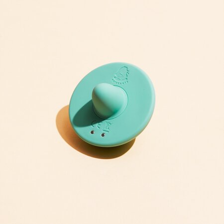 Vibrator clitoridian verde Toupie, 1 bucata, Puissante 693508