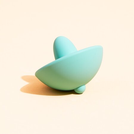 Vibrator clitoridian verde Toupie, 1 bucata, Puissante 693506