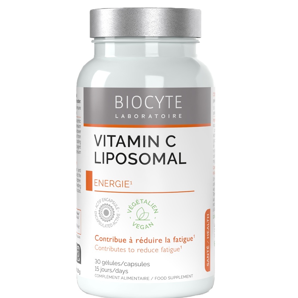 Vitamina C Lipozomala 500 mg, 30 capsule, Biocyte