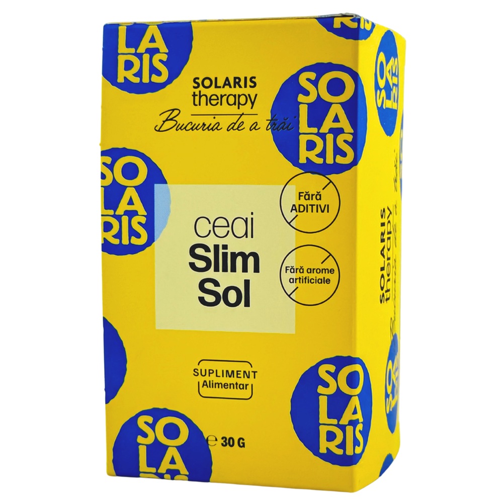 Ceai slimsol Therapy, 20 plicuri, Solaris