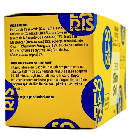 Ceai slimsol Therapy, 20 plicuri, Solaris 691099