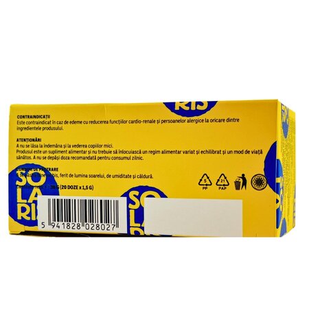 Ceai slimsol Therapy, 20 plicuri, Solaris 691100